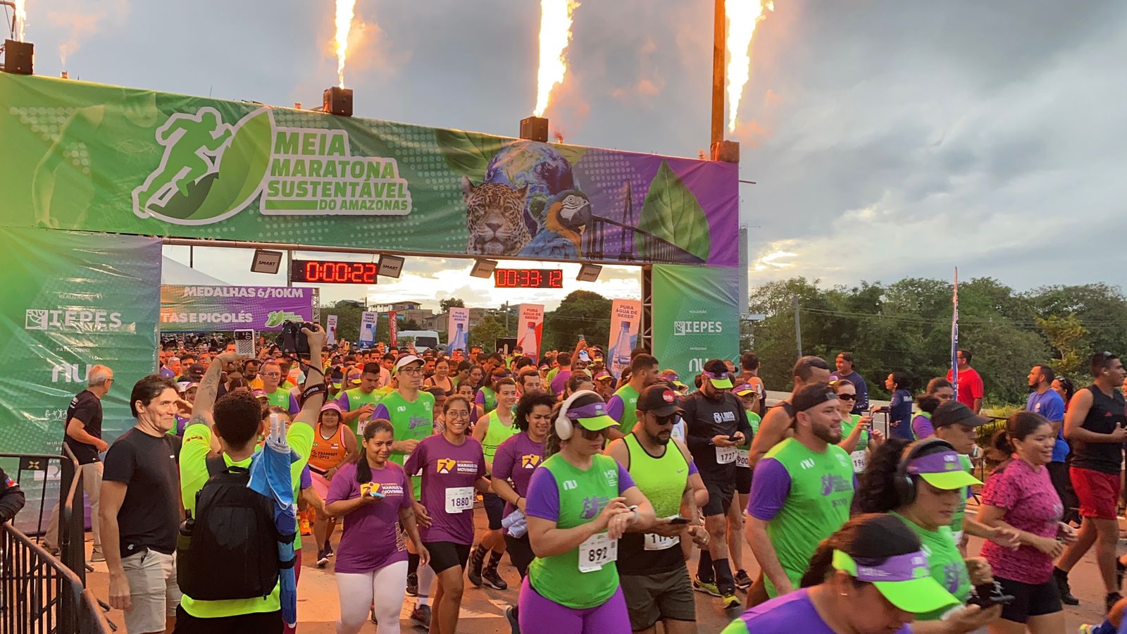 Confira os horários da Meia Maratona Sustentável do Amazonas