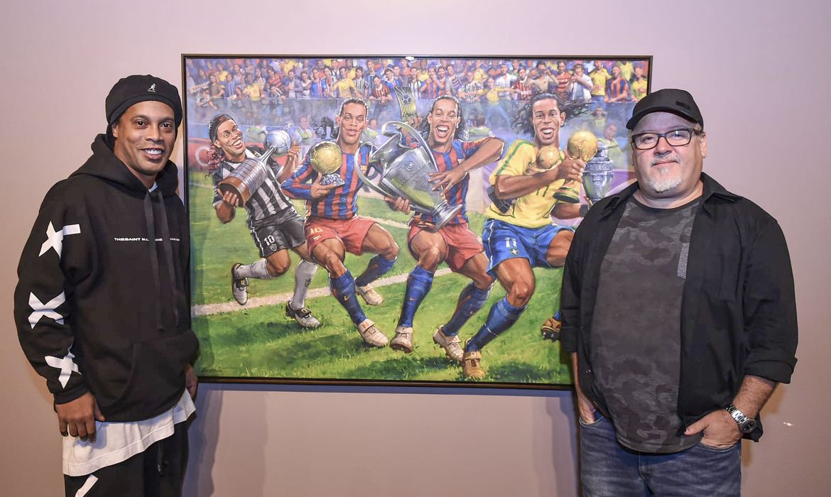 Mostra inclui vídeos e imagens do craque