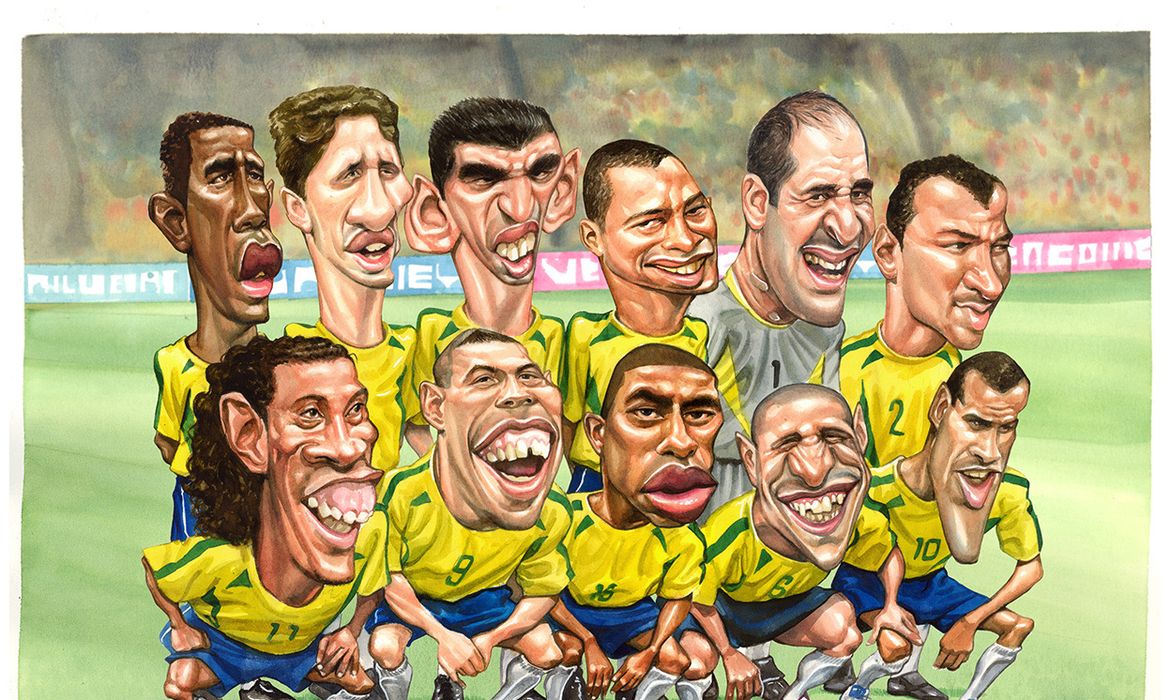 Público testa habilidades em exposição interativa de futebol