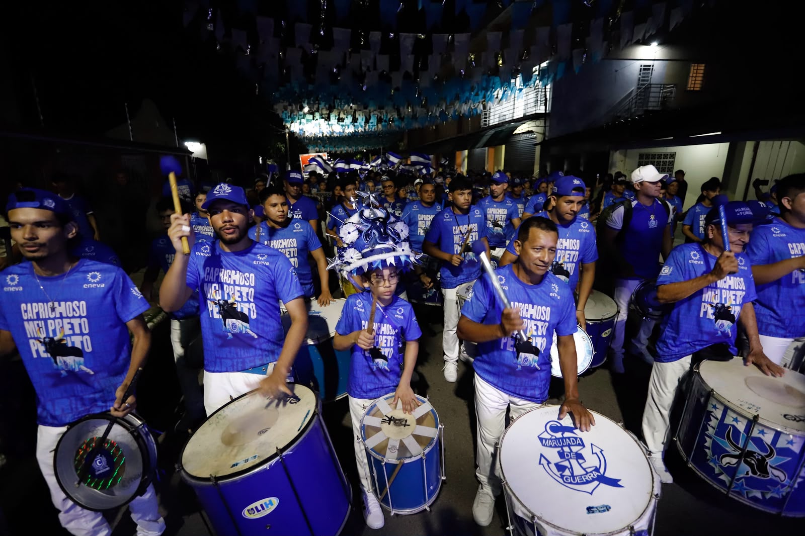 Torcida se impressiona com arrastão