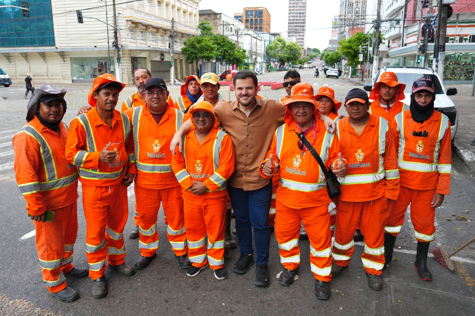 Centro Histórico recebe ações de limpeza e reorganização da Prefeitura