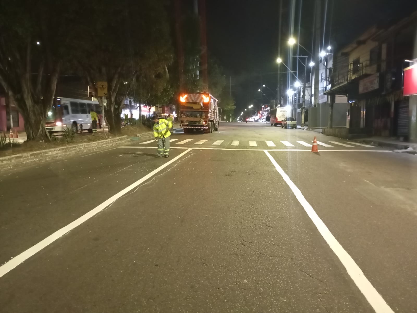 IMMU mantém cronograma de sinalização viária em Manaus
