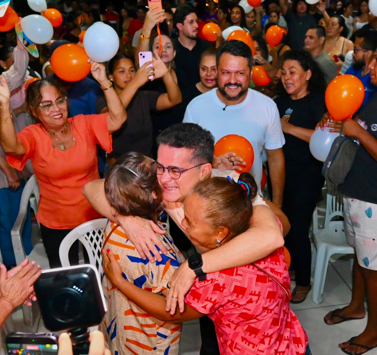 500 lideranças participam de encontro com David Almeida em Manaus