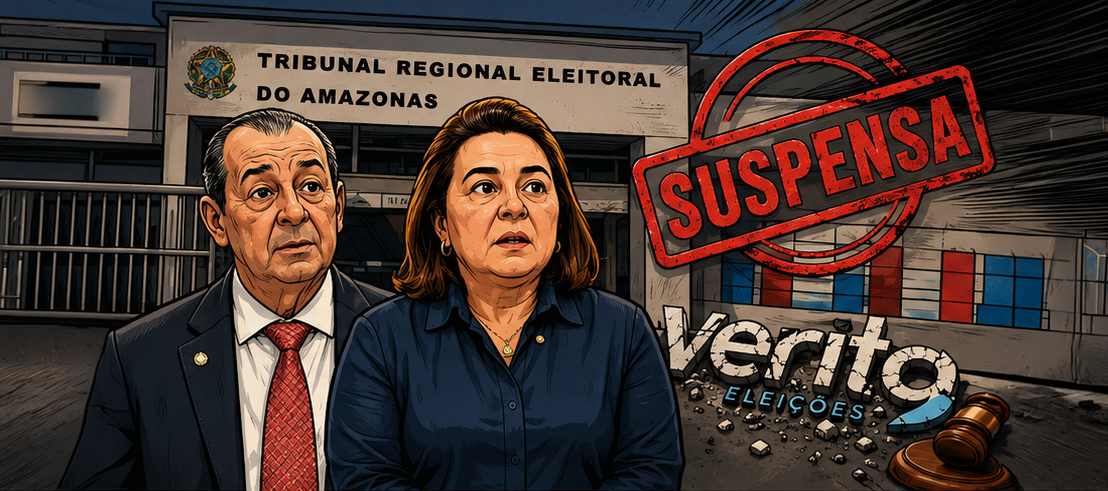 TRE-AM suspende pesquisa com empate entre candidatos