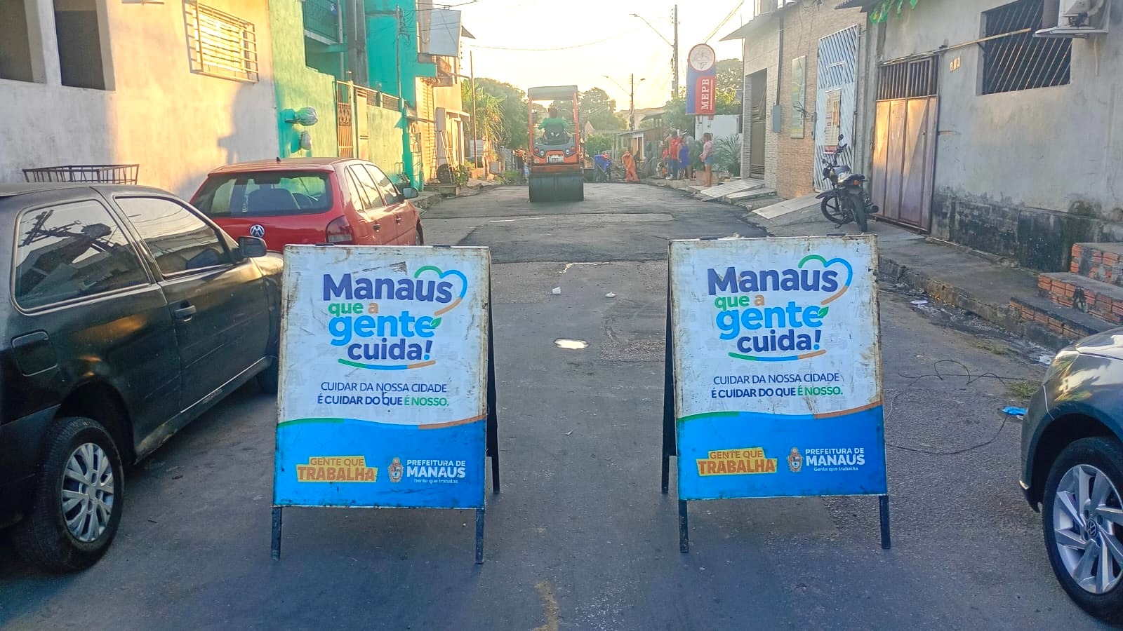 Val Paraíso ganha melhorias viárias