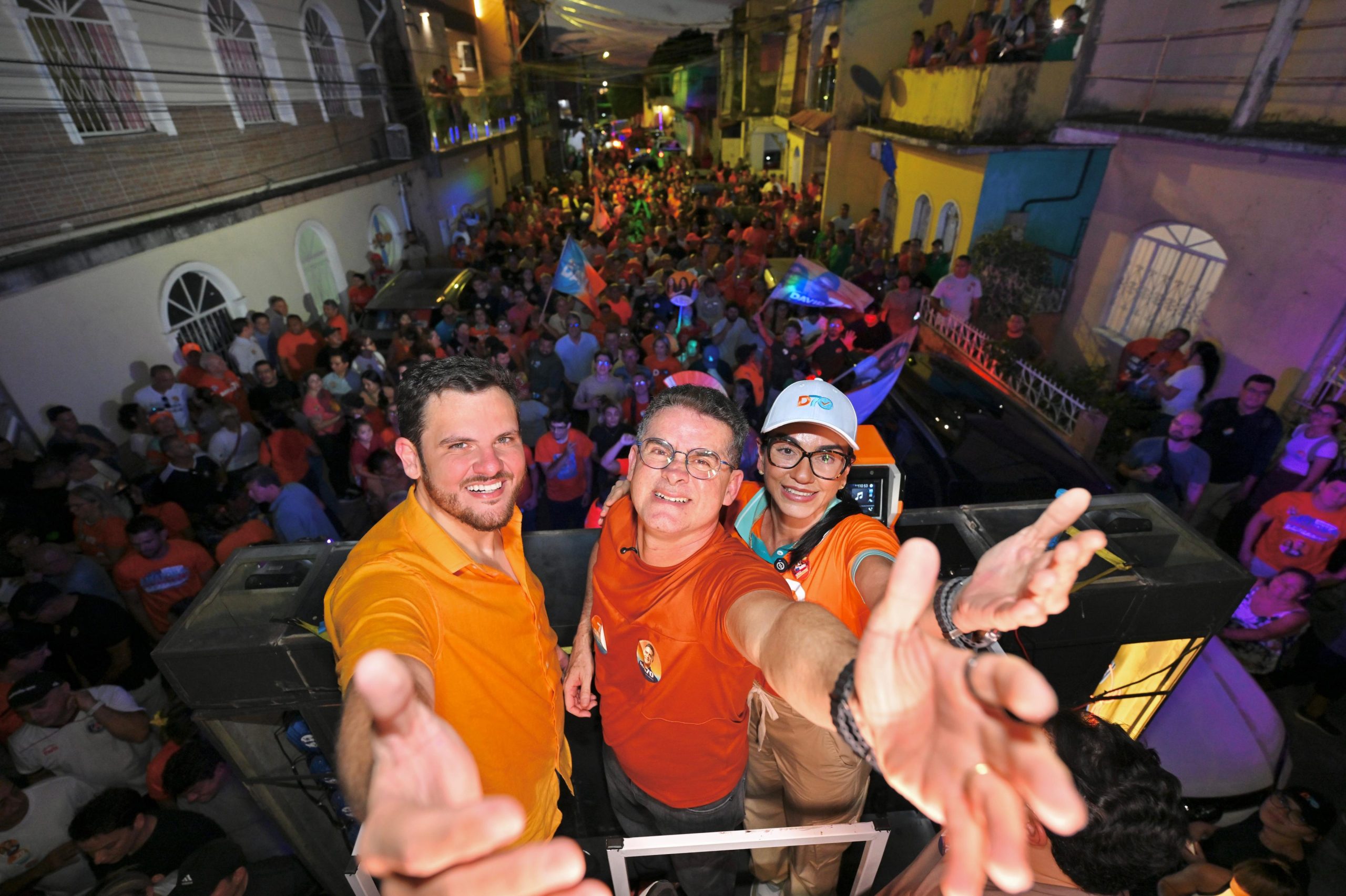David promete parceria com Renato Junior em Manaus