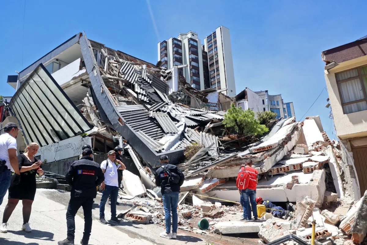 Terremoto de 7,4 na Colômbia deixa 224 mortos