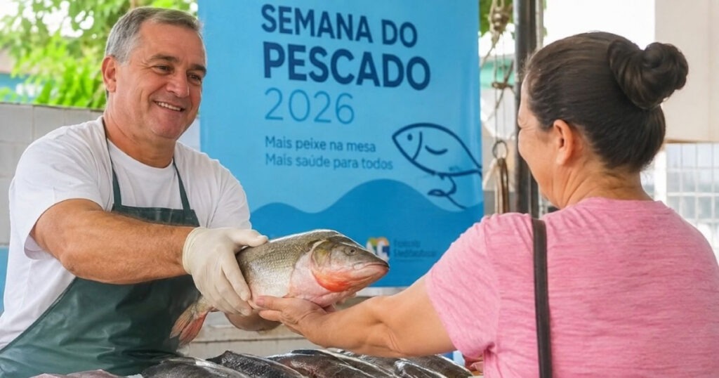 Ministério da Pesca incentiva consumo de pescado