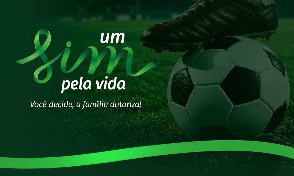Doação de órgãos ganha destaque nos estádios durante rodada da Série A
