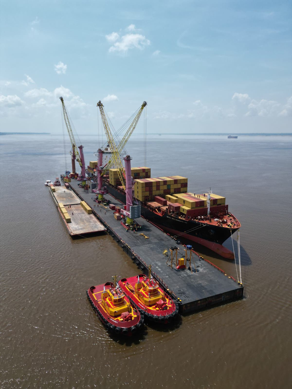 Navegação no Amazonas enfrenta vazante e píer de Itacoatiara será antecipado