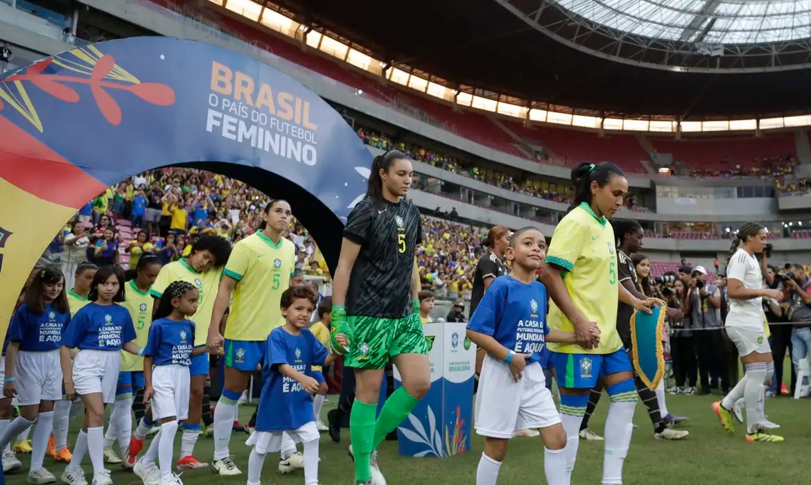 Arena Pernambuco recebe Brasil x Argentina pelo futebol feminino