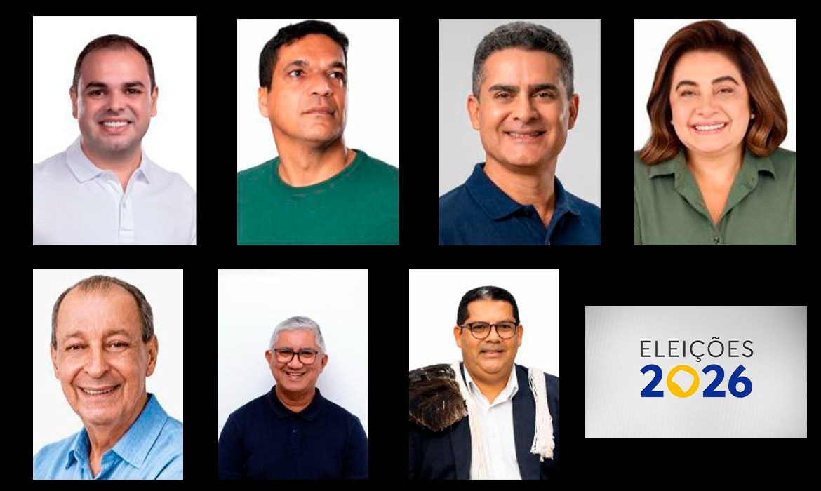 Primeiro turno no Amazonas terá sete candidatos a governador