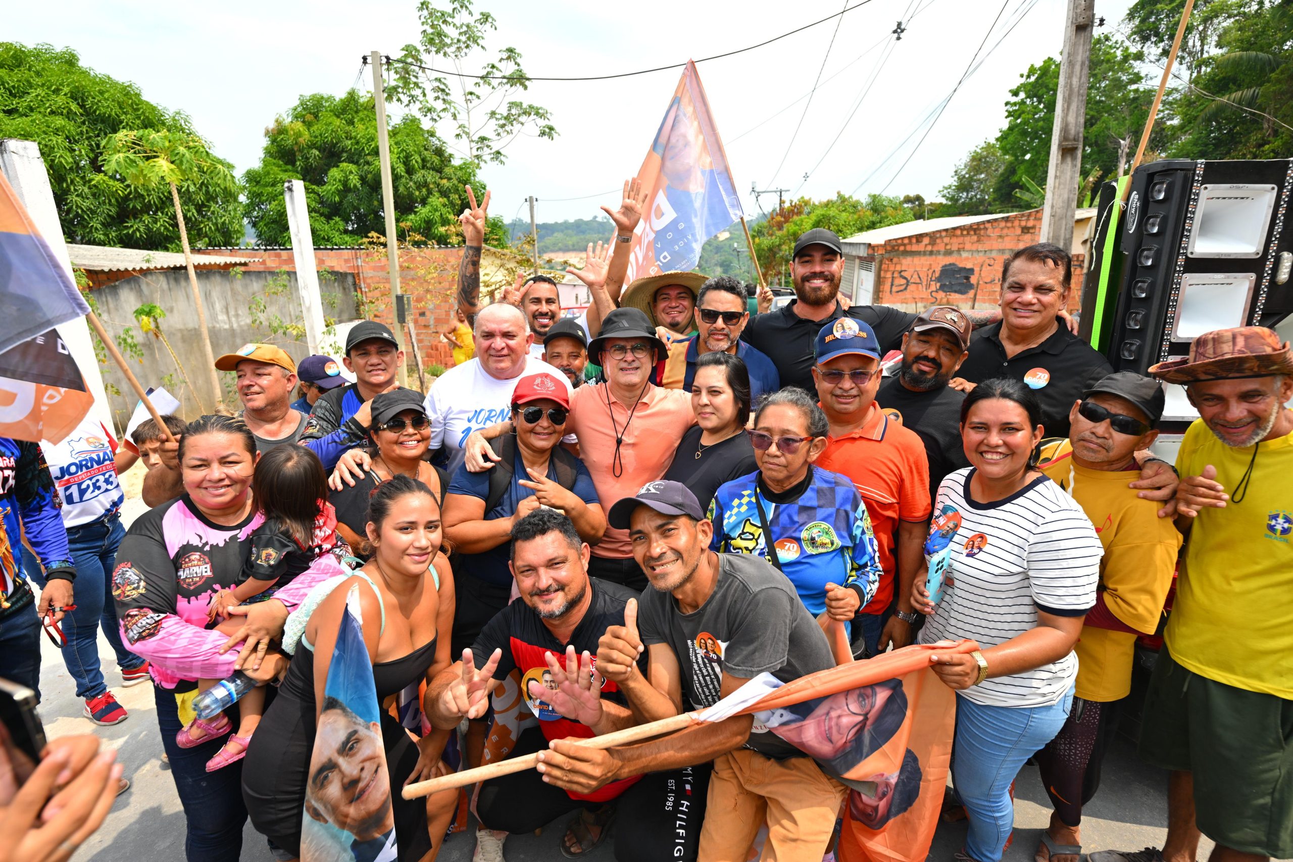 Obras em voçorocas pautam visita de David Almeida